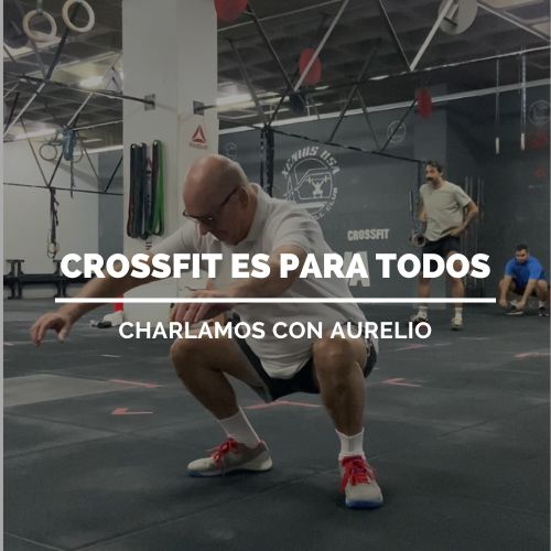Aurelio practica crossfit con 70 años